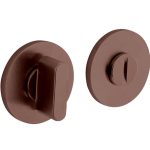Olivari rozet toilet-/badkamersluiting rond brons mat titaan PVD