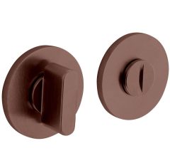 Olivari rozet toilet-/badkamersluiting rond brons mat titaan PVD