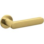 Olivari deurklink Link op rozet messing mat titaan PVD