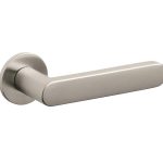 Olivari deurklink Link op rozet nikkel mat titaan PVD