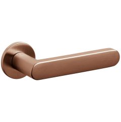 Olivari deurklink Link op rozet koper mat titaan PVD