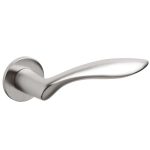 Olivari deurklink Onda op rozet rvs mat titaan PVD