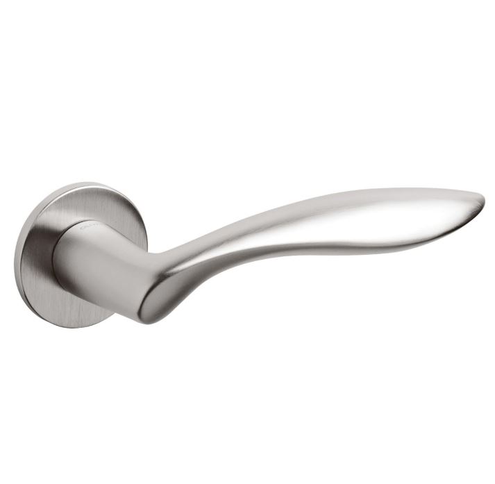Olivari deurklink Onda op rozet rvs mat titaan PVD
