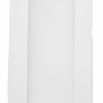 Schuifdeurkom BASIC LB41 rvs mat Wit