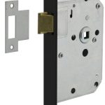 Intersteel Loopslot Met zwart Gelakte Voorplaat 20X175 mm