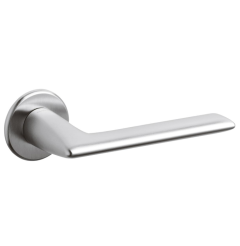 Olivari deurklink Tecno op rozet chroom mat