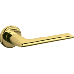 Olivari deurklink Tecno op rozet messing titaan PVD