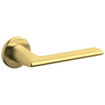 Olivari deurklink Tecno op rozet messing mat titaan PVD