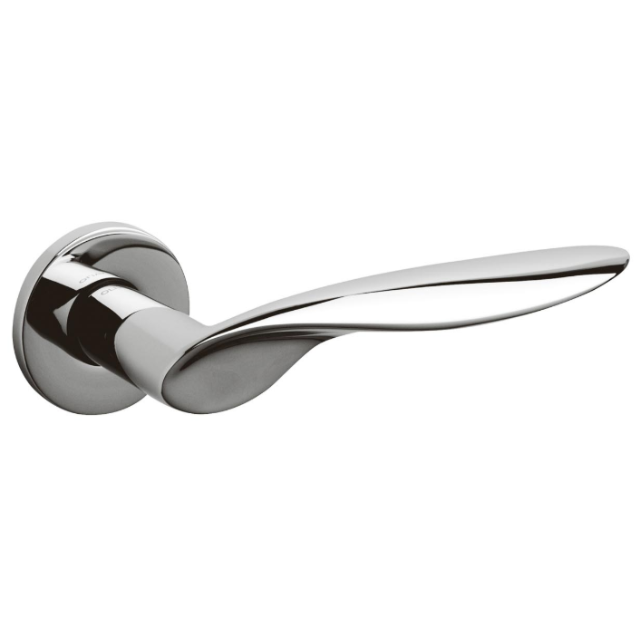 Olivari deurklink Wind op rozet chroom