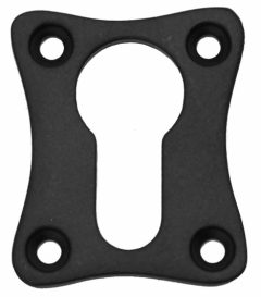 PC-Plaatje klaver mat zwart