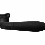 Deurklink Ton Model mat zwart/ebbenhout op klaver rozet