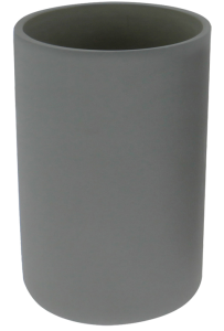 Differnz Jukon Tandenborstel/Bekerhouder Rond 110x70x70 mm Grijs