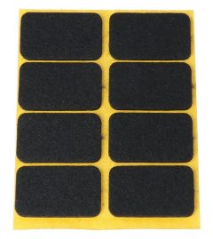 Zelfklevend Vilt Bruin 22 x 36 mm 8 Stuks