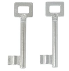 2 Sleutels Nr. 3 voor Binnendeursloten BB Van Dulimex