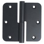 Paumellescharnier zwart 89x89 Rechts