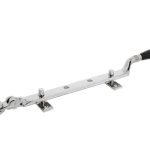 Intersteel Raamuitzetter Ton met stelpen nikkel/Ebbenhout