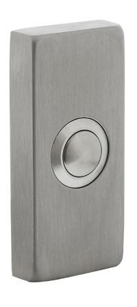 Intersteel Beldrukker rechthoekig verdekt 65x30x10mm rvs