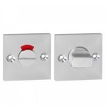 WC-sluiting Impresso Vierkant Aluminium F1