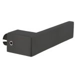 Intersteel Enkele Amsterdam rvs zwart