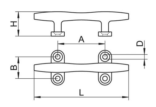 Kikker Rond 125 mm rvs A4/AISI 316 - Afbeelding 2