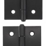 Starx scharnier smal model vaste pen 70 x 51 mm zwart