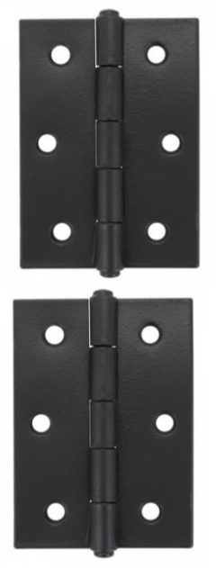 Starx scharnier smal model vaste pen 70 x 51 mm zwart