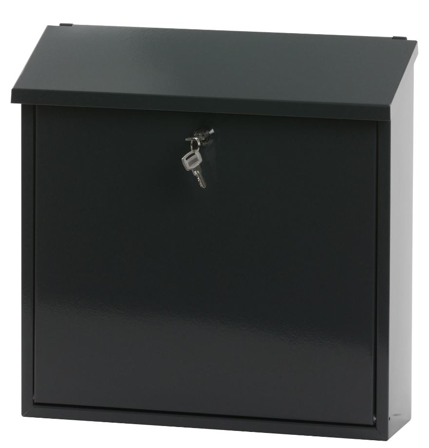 Wandbrievenbus Malagan Antraciet