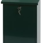 Wandbrievenbus Toledon Groen