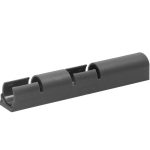 houder voor inboor push-magneet snapper - voor mesuco 143 - antraciet