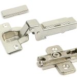 Potscharnier push-to-open Mesuco 143 half opdek opschroefbaar 48 mm