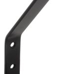 Intersteel kapstokhaak gebogen zwart