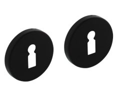 Intersteel sleutelplaatjes ø50x7 mm + 7mm nokken zwart