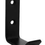 Intersteel jashaak gebogen 20x60mm zwart