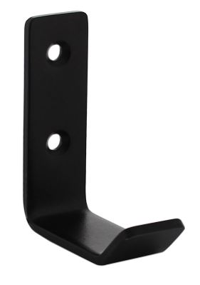 Intersteel jashaak gebogen 20x60mm zwart