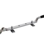 Intersteel Raamuitzetter Ton met stelpen chroom/Ebbenhout