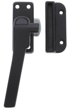 Starx raamsluiting Links met nok en knop zwart