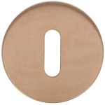 Sleutelplaatje BASIC LBN50 6 mm PVD mat brons