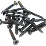 20 stuks Houtschroeven pozidrive 3.7X30 mm PVD Gunmetal