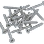 20 stuks Houtschroeven pozidrive 3.7X30 mm rvs