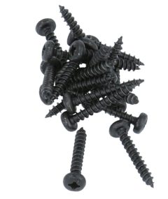 20 stuks zwarte Schroeven CK Pozy Drive 3.0 x 20 mm