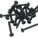 20 stuks zwarte Schroeven CK Pozy Drive 3.0 x 25 mm