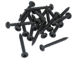 20 stuks zwarte Schroeven CK Pozy Drive 3.0 x 25 mm