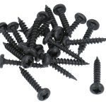 20 stuks zwarte Schroeven CK Pozy Drive 4.0 x 25 mm