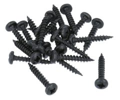 20 stuks zwarte Schroeven CK Pozy Drive 4.0 x 25 mm