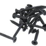 20 stuks zwarte Schroeven Pozy Drive 3.0 x 20 mm