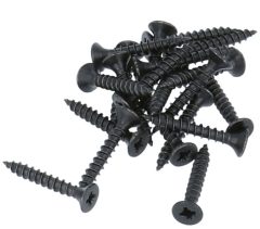 20 stuks zwarte Schroeven Pozy Drive 3.0 x 20 mm