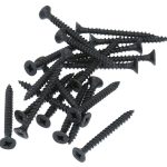 20 stuks zwarte Schroeven Pozy Drive 3.0 x 30 mm