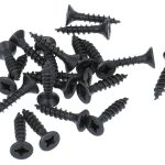 20 stuks zwarte Schroeven Pozy Drive 4.0 x 20 mm