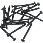 20 stuks zwarte Schroeven Pozy Drive 4.0 x 50 mm