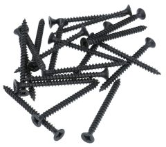 20 stuks zwarte Schroeven Pozy Drive 4.0 x 50 mm